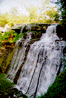 Waterfall image with sound