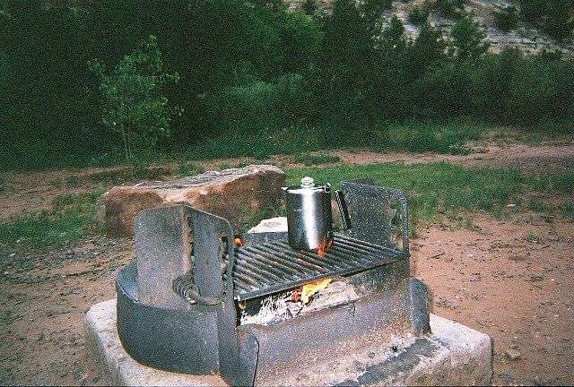 Coffee on the campfire